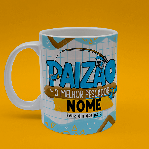 Caneca Personalizada Melhor pescador
