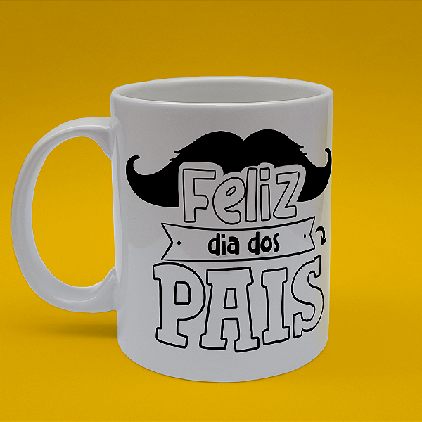 Caneca Personalizada Feliz dia dos Pais