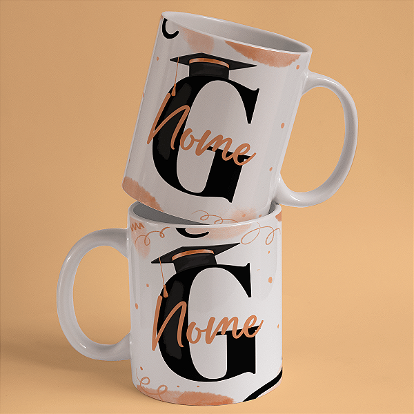 Caneca Personalizada Formando "G"