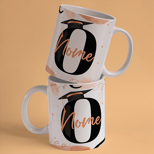 Caneca Personalizada Formando "O"