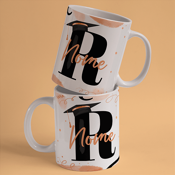 Caneca Personalizada Formando "R"