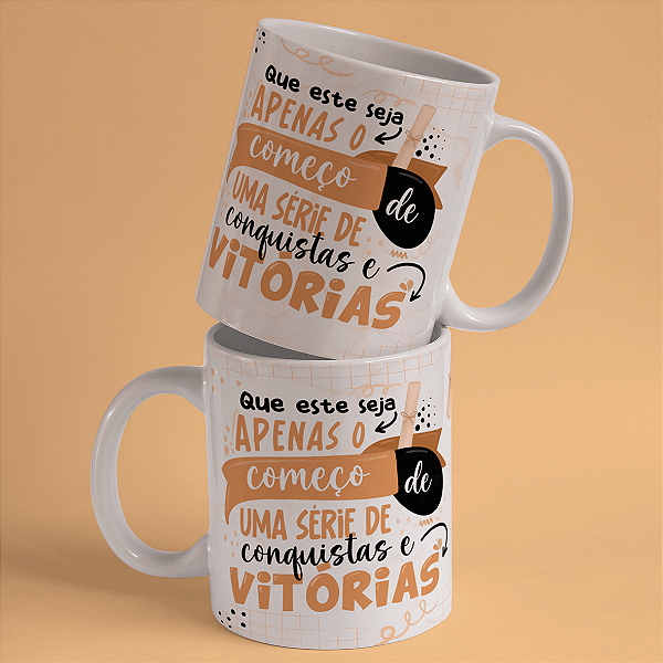 Caneca Personalizada Apenas o começo