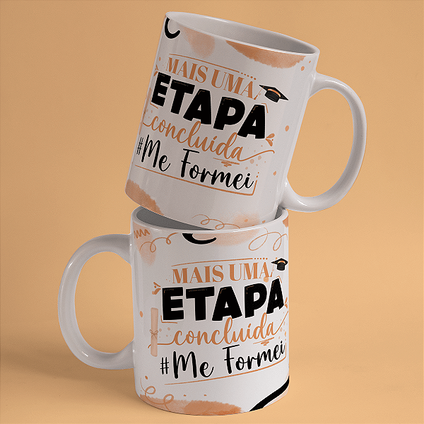 Caneca Personalizada Mais uma etapa