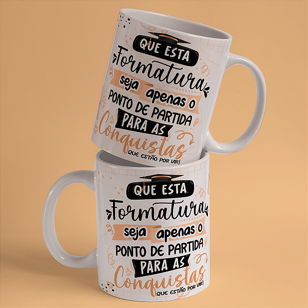 Caneca Personalizada Conquistas