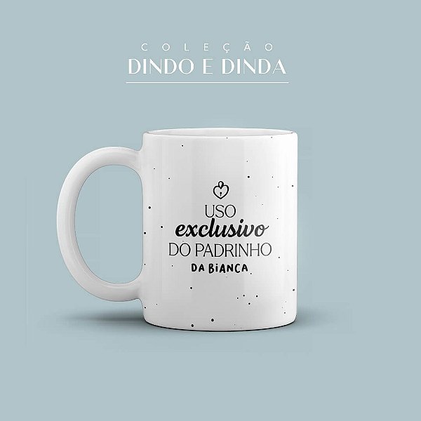Caneca Personalizada Exclusivo do Padrinho