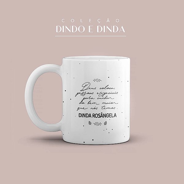 Caneca Personalizada Dinda