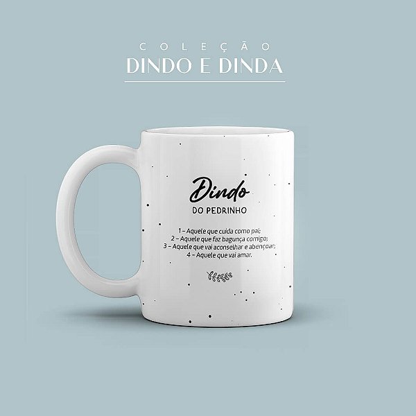Caneca Personalizada Dindo