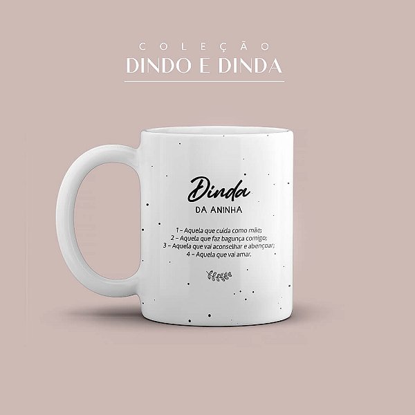 Caneca Personalizada Dinda