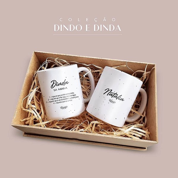 Caneca Personalizada Dinda