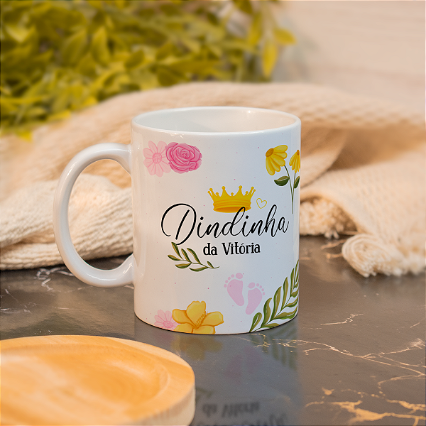 Caneca Personalizada Dindinha