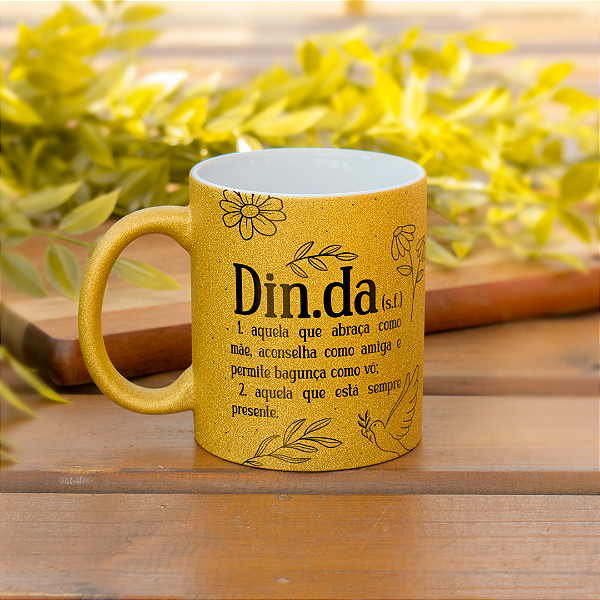 Caneca Personalizada Dinda