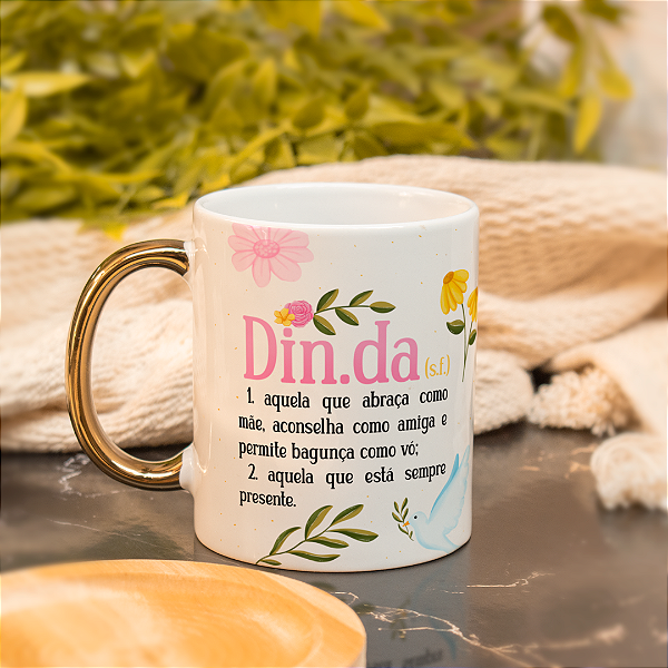 Caneca Personalizada Dinda