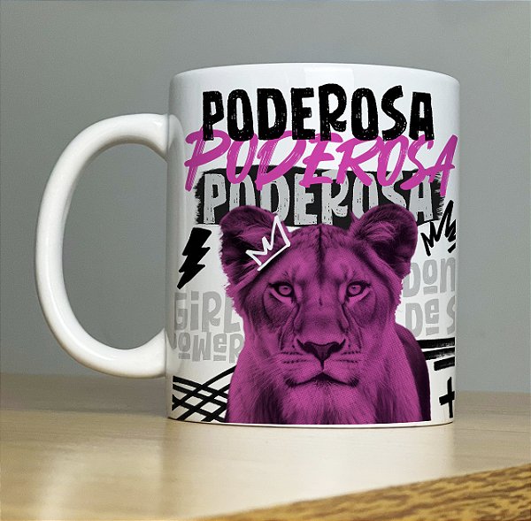 Caneca Personalizada Poderosa Poderosa Poderosa