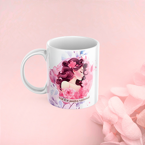 Caneca Personalizada Mulheres Inspirando Mudanças e Conquistando sonhos