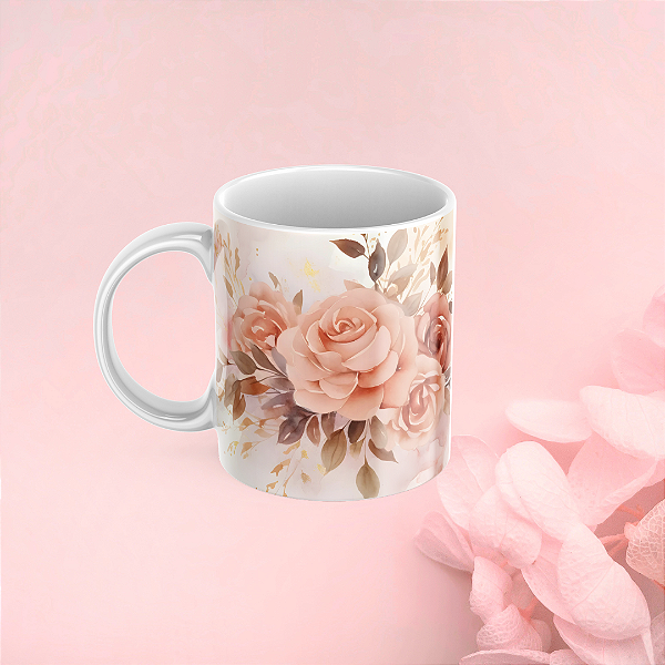Caneca Personalizada Mulheres Florescendo contra todas Adversidades