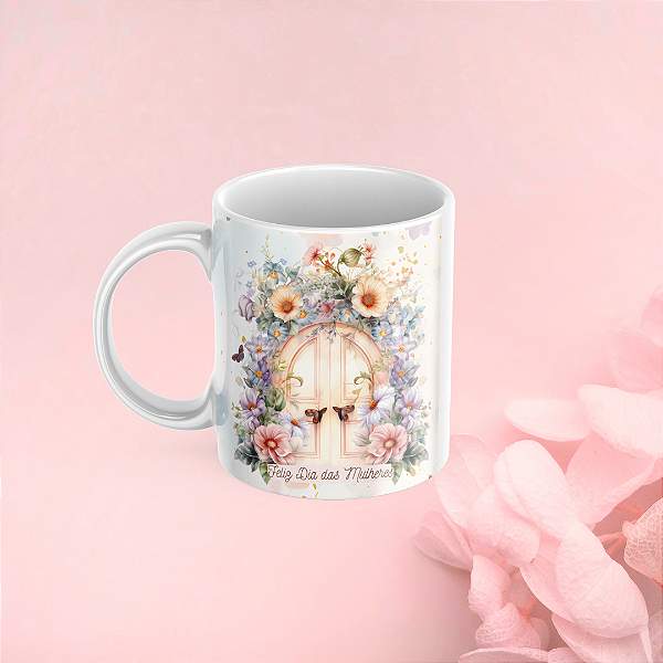 Caneca Personalizada Cada passo de uma mulher ilumina o caminho para muitas outras!