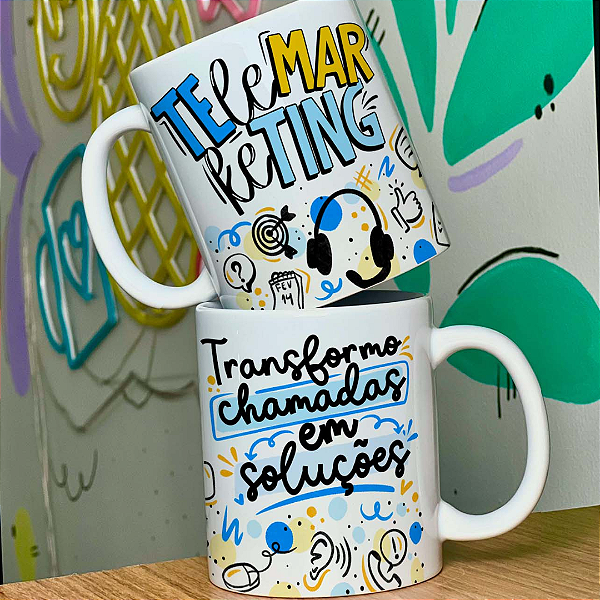 Caneca Personalizada Telemarketing 02