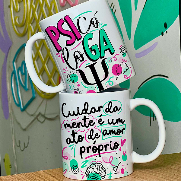 Caneca Personalizada psicologia