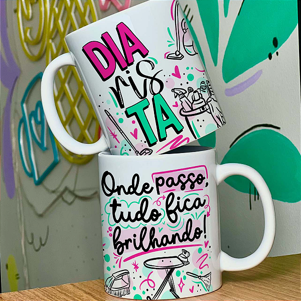 Caneca Personalizada Diarista
