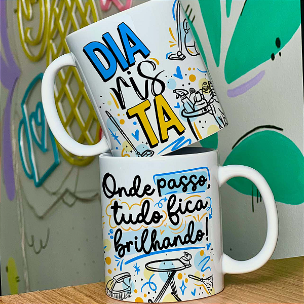 Caneca Personalizada Diarista 02