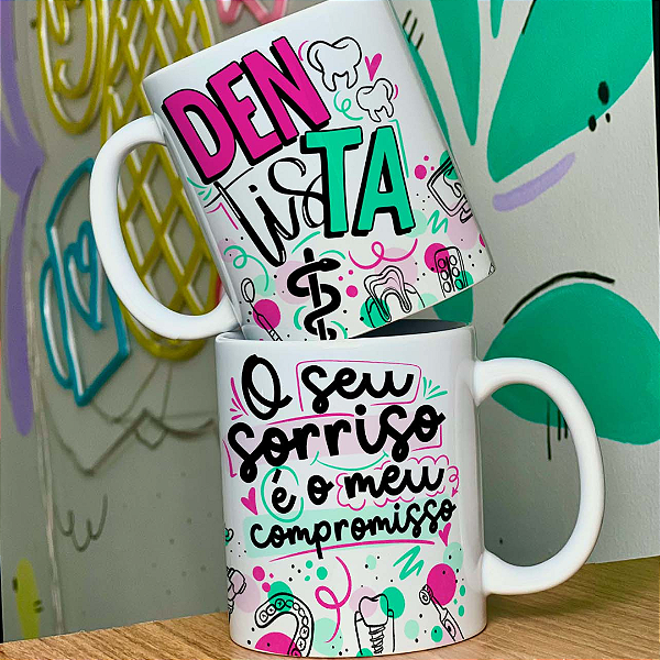 Caneca Personalizada Dentista