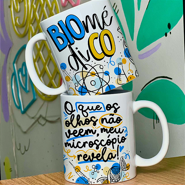 Caneca Personalizada Biomédico