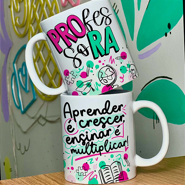 Caneca Personalizada Professora