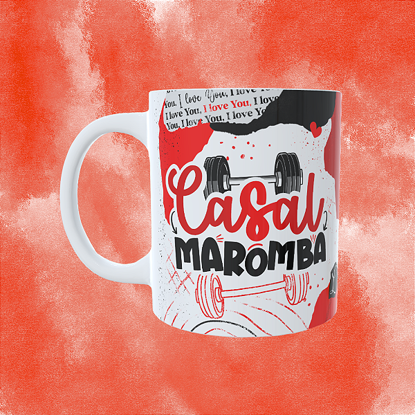 Caneca Personalizada -Casal maromba
