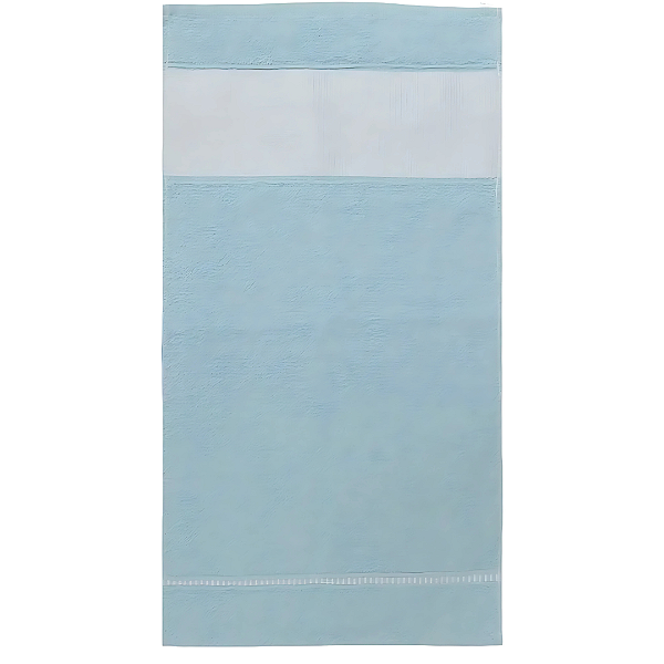 Toalha Lavabinho Azul Claro - 24cm x 38cm