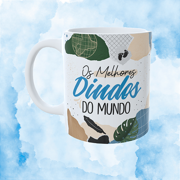 Caneca Personalizada - Os melhores dindos do mundo 02