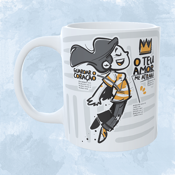 Caneca Personalizada - O teu amor me atrai