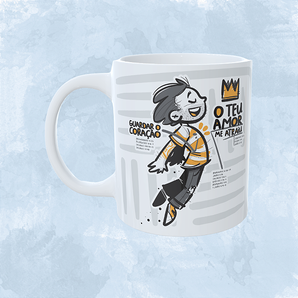 Caneca Personalizada - O teu amor me atrai 02