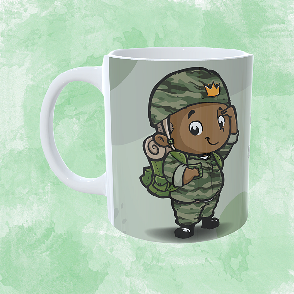 Caneca Personalizada - Soldadinho + Joel 2:18