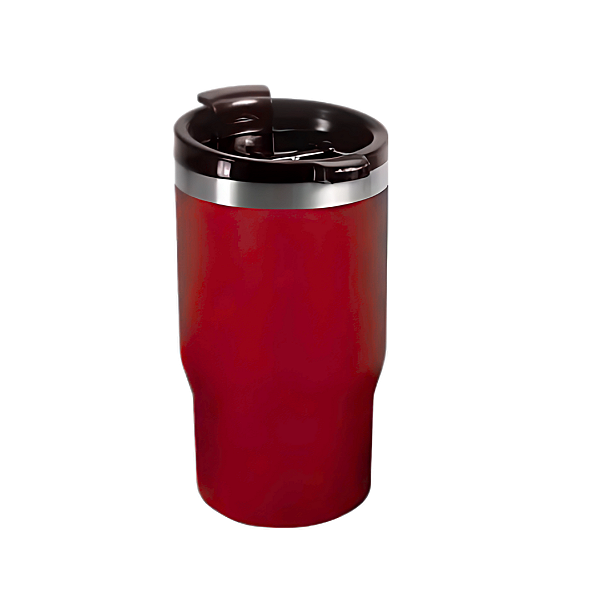 Copo Térmico com 2 Tampas 420ml - Vermelho