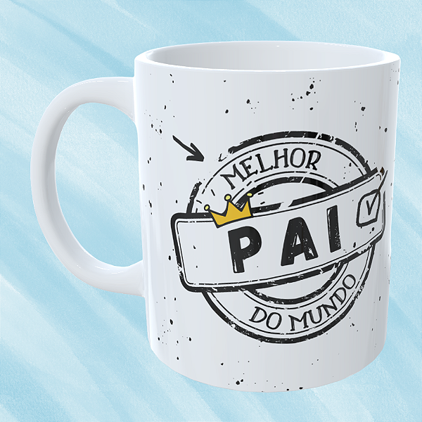 Caneca Personalizada Melhor pai do mundo