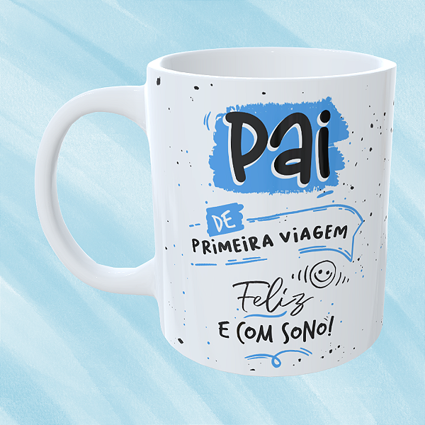 Caneca Personalizada Pai de primeira viagem