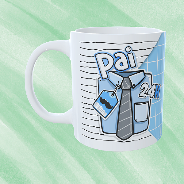 Caneca Personalizada Pai + Gravata