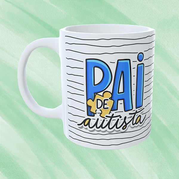 Caneca Personalizada Pai de autista