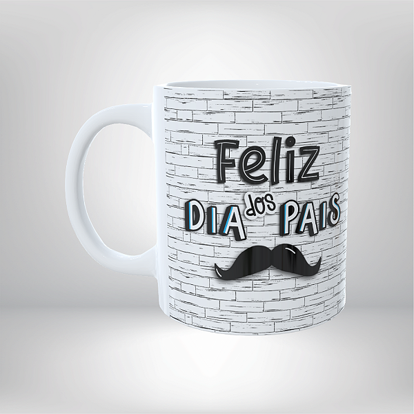 Caneca Personalizada Feliz dia dos pais - pai você me inspira