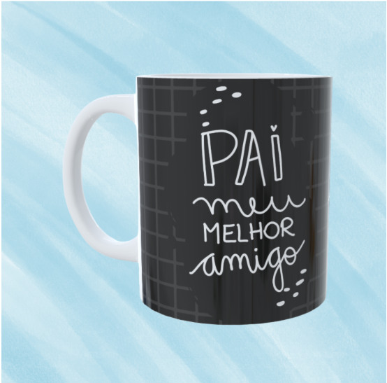 Caneca Personalizada - Pai meu melhor amigo