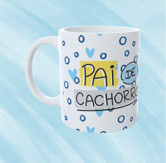 Caneca Personalizada - Pai de cachorro