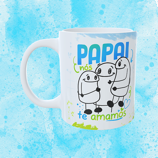 Caneca Personalizada - Papai nós te amamos