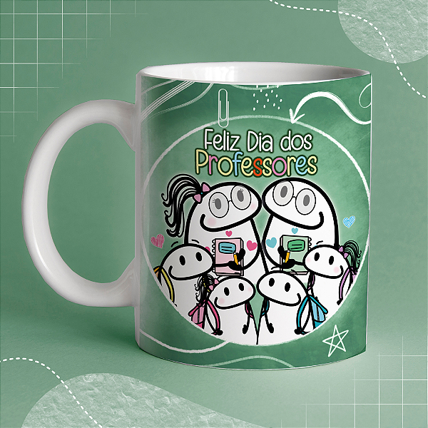 Caneca Personalizada - Feliz dia dos professores