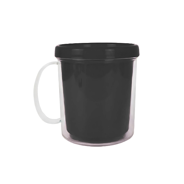 Caneca Kids Foto 325ml Preto