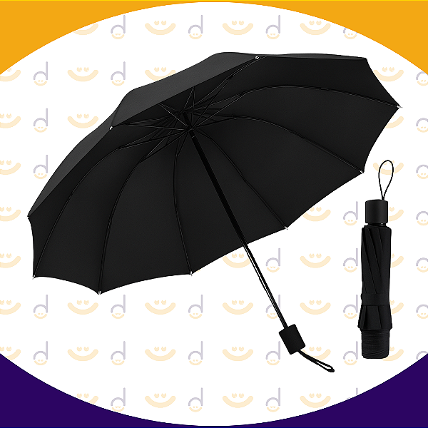 Sombrinha - Guarda Chuva Dropdry Preta