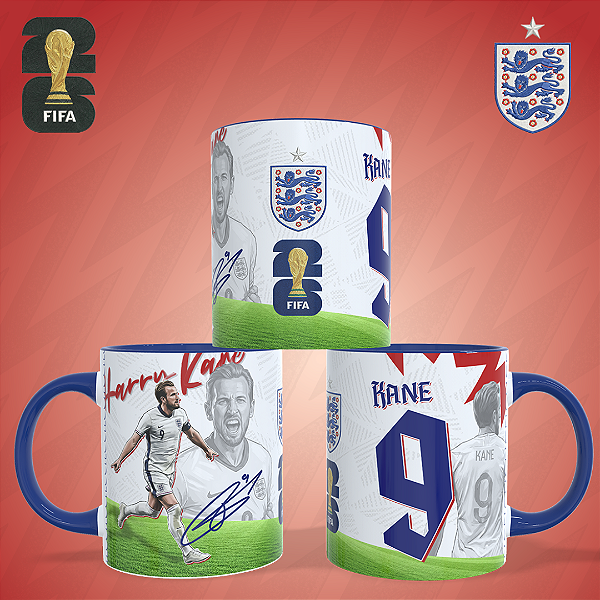 Caneca Personalizada - Inglaterra - Kane