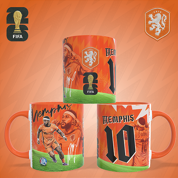Caneca Personalizada - Holanda - Memphis