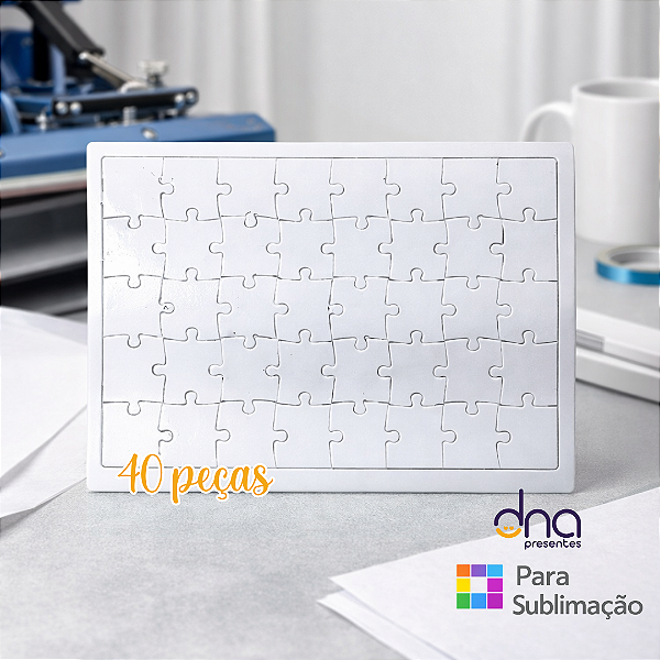 Quebra Cabeça 40 peças - Para Sublimação