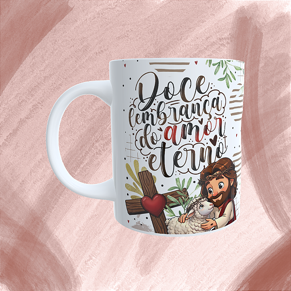 Caneca Personalizada - Doce lembrança do amor eterno