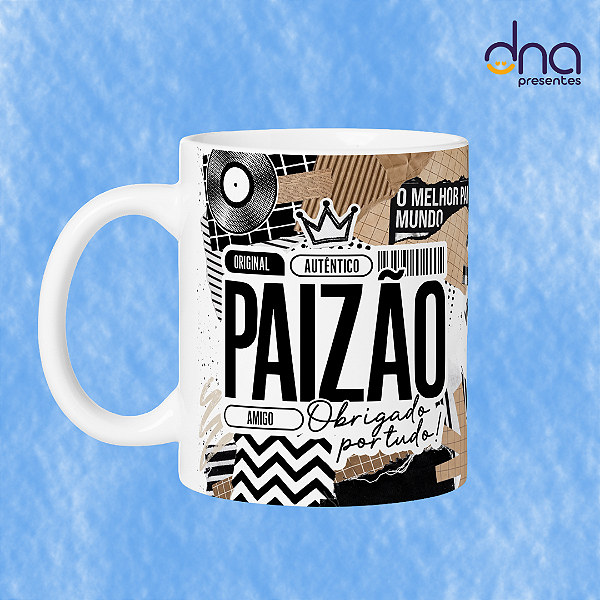 Caneca Personalizada - Paizão obrigado por tudo